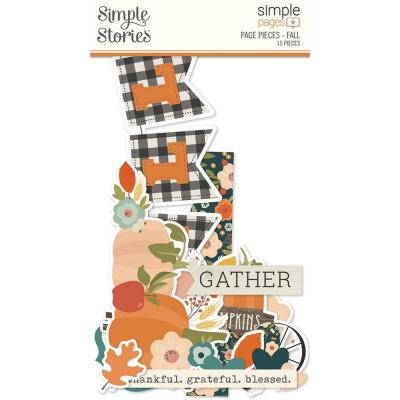 Simple Stories Simple Pages Pieces Die Cuts - Fall